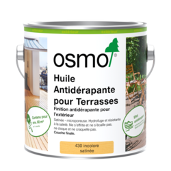 Huile Antidérapante pour Terrasses