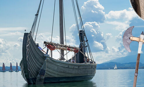 Se sentir comme un viking sur le Chiemsee