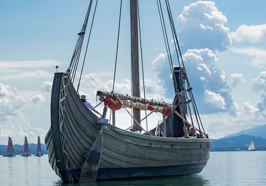 Se sentir comme un viking sur le Chiemsee