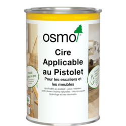 Cire applicable au pistolet