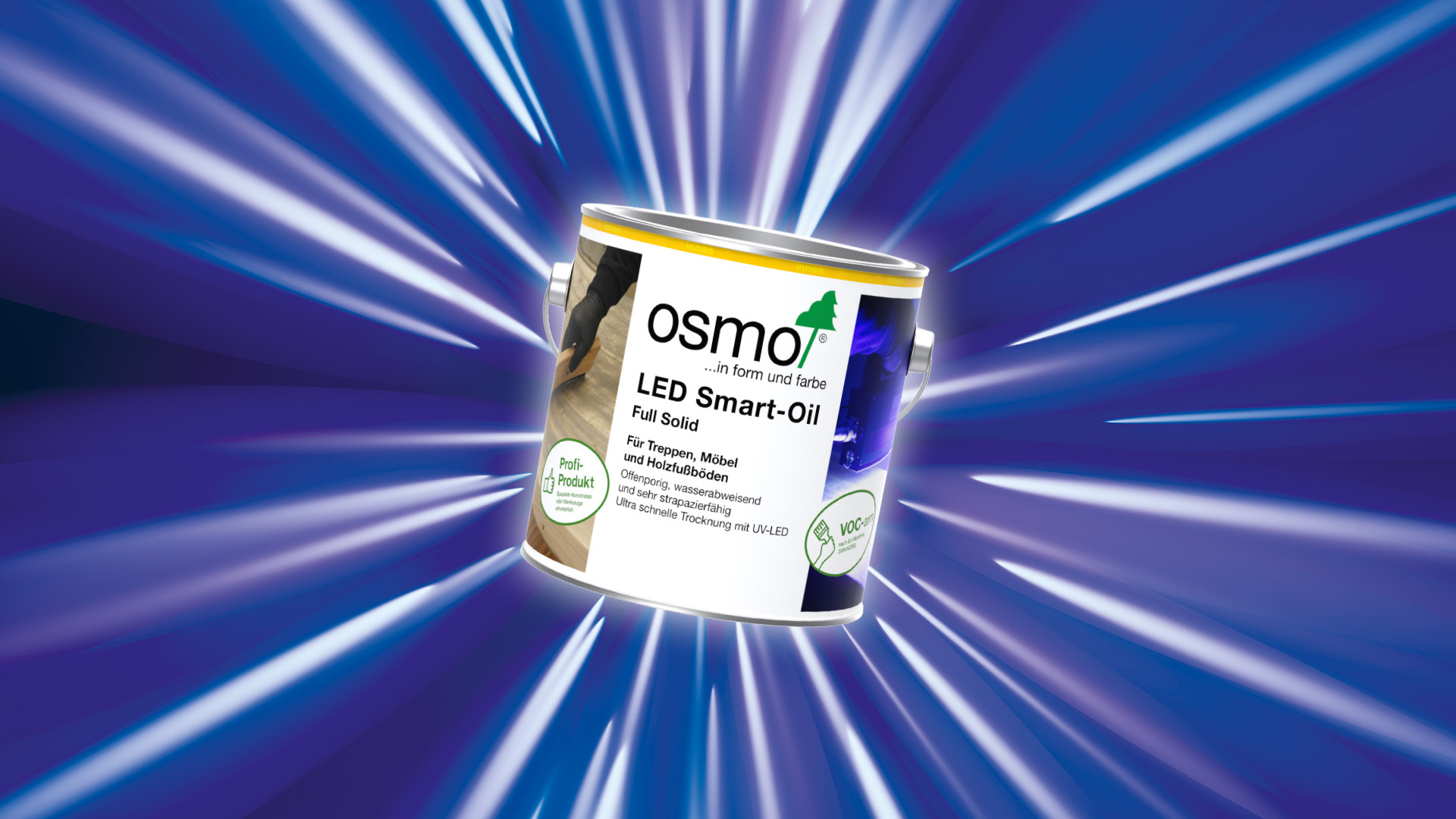 LED Smart-Oil Osmo pour une surface parfaite en quelques secondes