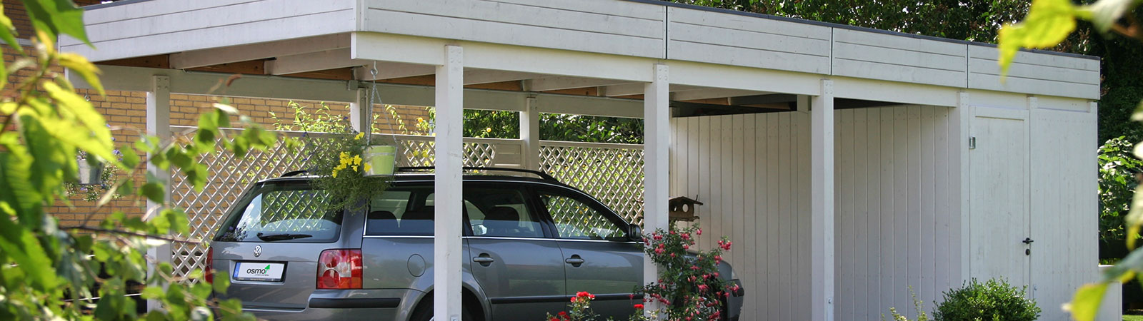 Maisons de jardin & abris de voitures en bois